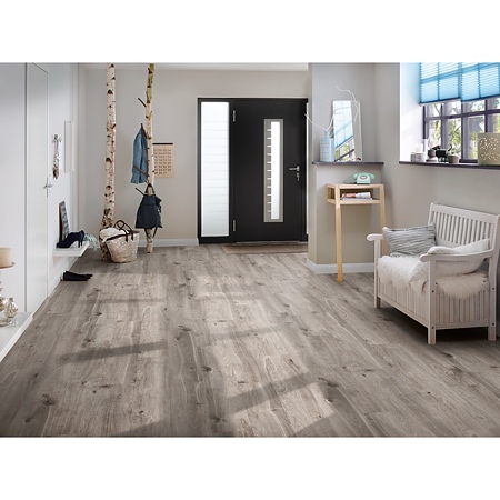 Pardoseala impermeabila 8 mm Kronospan O.R.C.A. Organic Classic Toronto oak K395, clasa de trafic comercial intens 33, 1click 2go pure +, 1288 x 195 mm