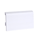 Plinta pardoseala Duflex White Matt 901, polimer flexibil, rezistenta la apa, finisaj mat, alb, 2000 x 80 x 18 mm