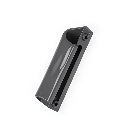 Maner pentru usa de balcon, tip scoica, aluminiu, antracit