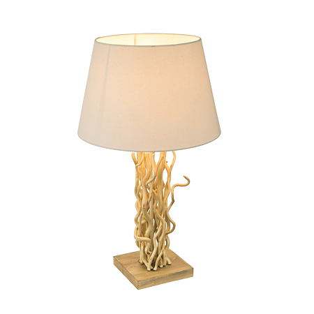 Lampa Jamie, 1 x E27, 60W, crem