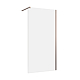 Paravan dus walk-in Radaway Modo New II Brushed cooper, sticla 8 mm, Easy Cleen, 90 x 200 cm