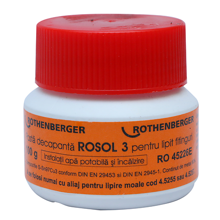 Pasta decapanta Rothenberger Rosol 3, 100 g