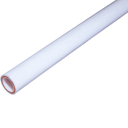 Teava PPR-CT 32 mm Supratherm, insertie fibra sticla, 25 bar, alb, 4m