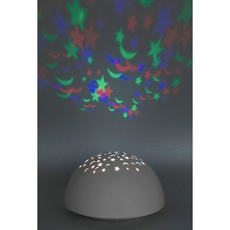 Veioza Lina Decor, plastic, alb, 1 x LED, 0,5 W, 80 mm