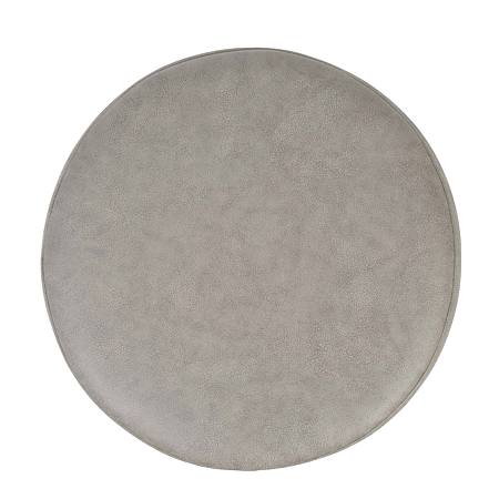 Taburet Ring, inel stejar, stofa crem M601, rotund, 38 x 38 x 40 cm