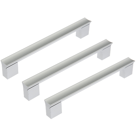 Maner AA627 160 mm, aluminiu mat