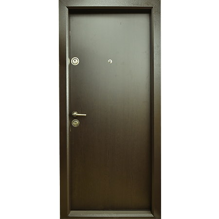 Usa metalica intrare Arta Door 101, cu fete din MDF laminat, deschidere dreapta, culoare wenge, 880 x 2010 mm
