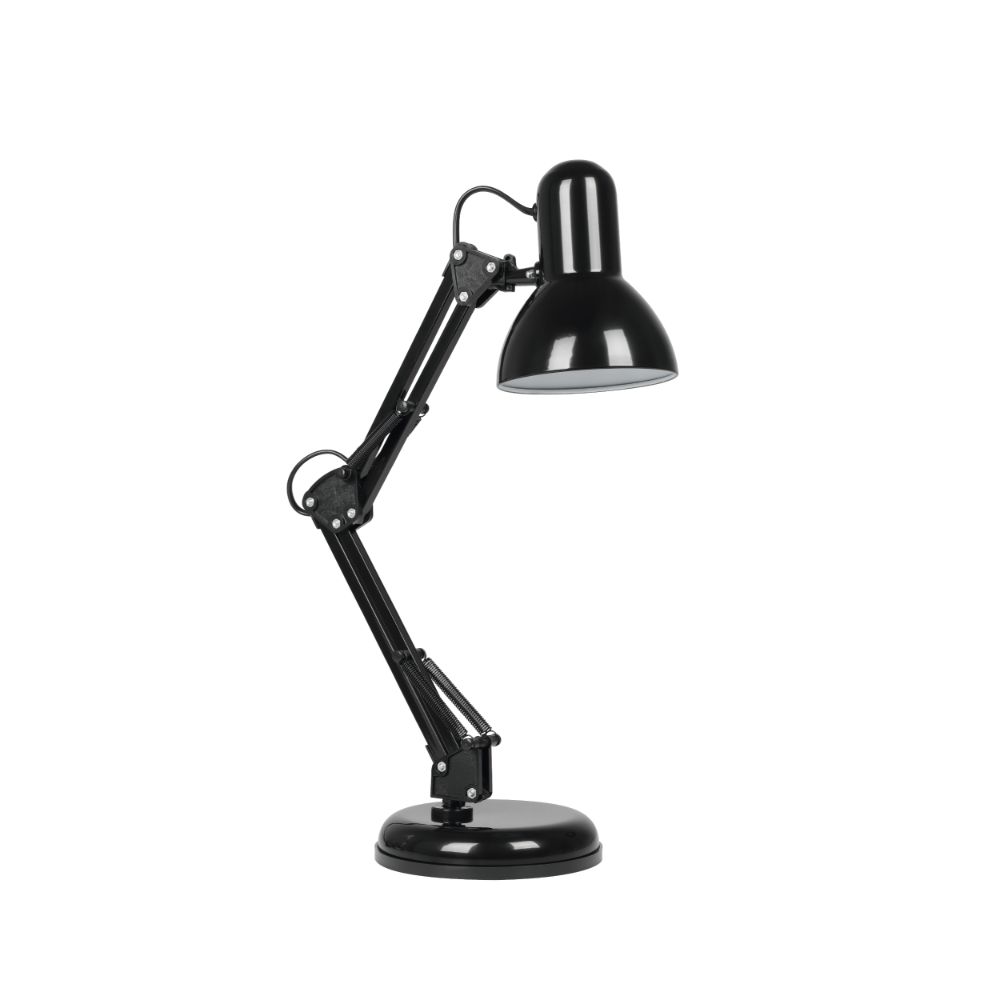 Lampa birou Colinezza, halogen, metal, 1 x E27, negru, 53 x 15.5 cm 15.5