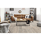 Pardoseala impermeabila 6+1 mm Kronospan O.R.C.A. Organic Clever Silent PS Colorado Oak 5543, clasa de trafic comercial mediu 32, AC5, clasa antialunecare R9, 1click 2go pure+, 1288 x 195 mm
