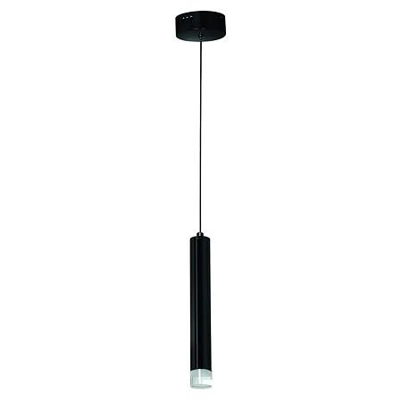 Suspensie led Carbon, 5 W, metal/acrilic, negru