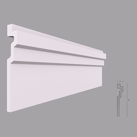 Bagheta decorativa de colt polistiren, BC30 XPS Akfix 2000 x 1165 x 30 mm Bagheta decorativa de colt polistiren, BC30 XPS Akfix 2000 x 1165 x 30 mm
