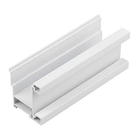 Profil maner aluminiu ETA Wide, alb, 2.7 m