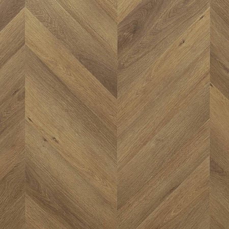 Pardoseala SPC 4,5 mm Afirmax Chevron stejar Frisco, impermeabila, nuanta medie, clasa de trafic 32, sistem de imbinare clic 5G, montaj chevron placi A si B,  600 x 120 mm