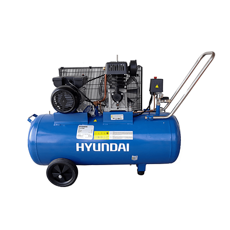 Compresor de aer Hyundai AC10001, monofazat, 2200 W, rezervor 100 l, debit aer 310 l/min, 8 bar