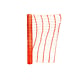 Folie delimitari lucrari constructii Energo, HDPE, portocaliu, 70 gr/mp, 50 m x 100 cm