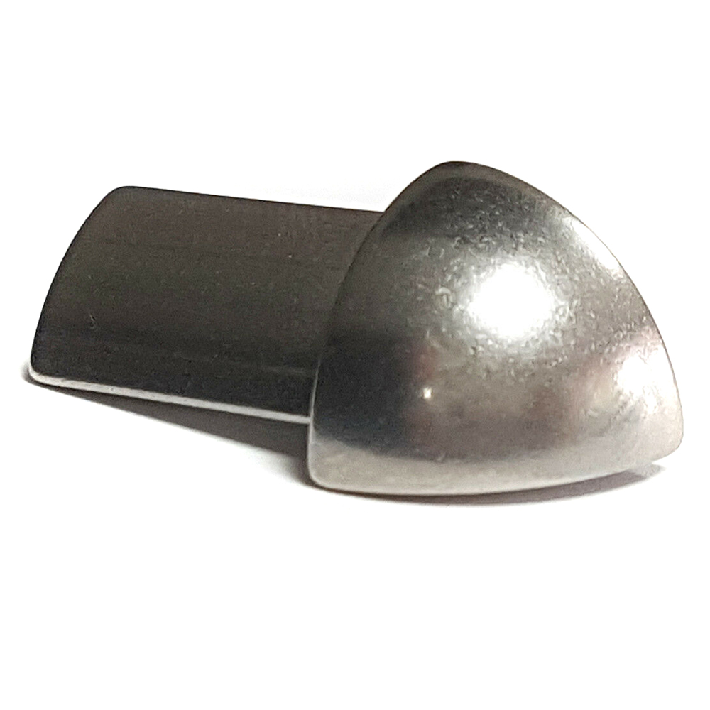 Capac profil SRE A 110, inox, argintiu 110