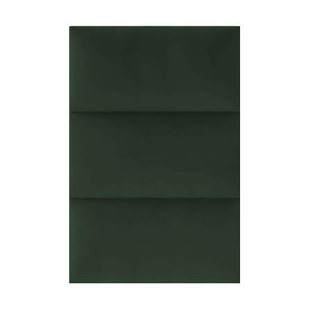 Panou decorativ tapitat, Simple R38, verde, dreptunghi, 600 x 300 x 37 mm