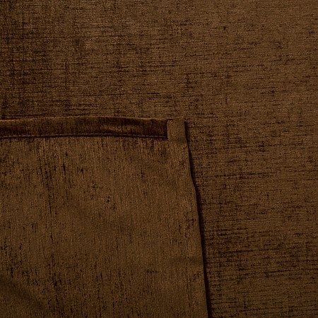 Draperie Sndeco, model 8135/3926, 100% poliester, maro ciocolatiu, 140 x 245 cm