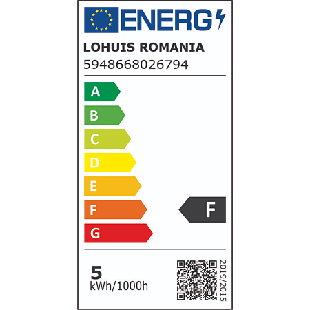 Bec Led Ecoline E27 A60 5 W Hepol