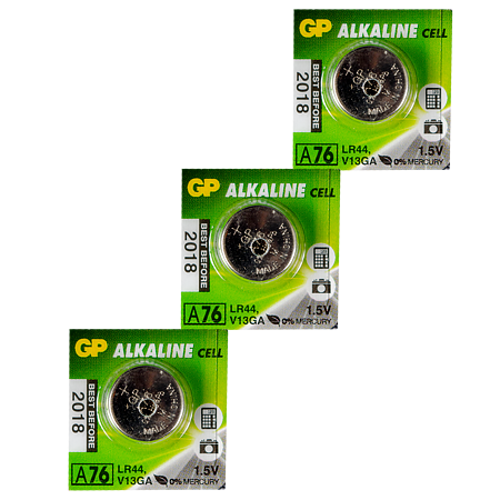 Baterie buton alcalina, 3 g, 300 h, 11,6 x 5,4 mm
