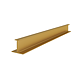 Profil H NLB, aluminiu, auriu mat, 3 m
