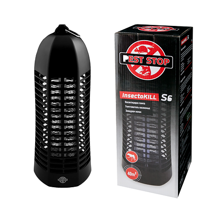 Aparat insectocutor Pest Stop, cu UV, 1x6W, 29 x 13 x 13 cm