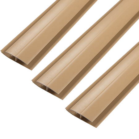 Profil de imbinare H, Helopal, PVC, stejar, 3 m