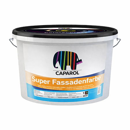 Baza de colorare Caparol Super Fassadenfarbe B1, exterior, alb, 10 l