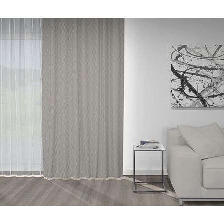 Draperie Navarra, poliester, carbon gri, 145 x 245 cm