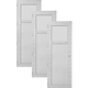 Usa PVC, secundara, alb, 76 x 203,9 cm, 1/3, deschidere dreapta