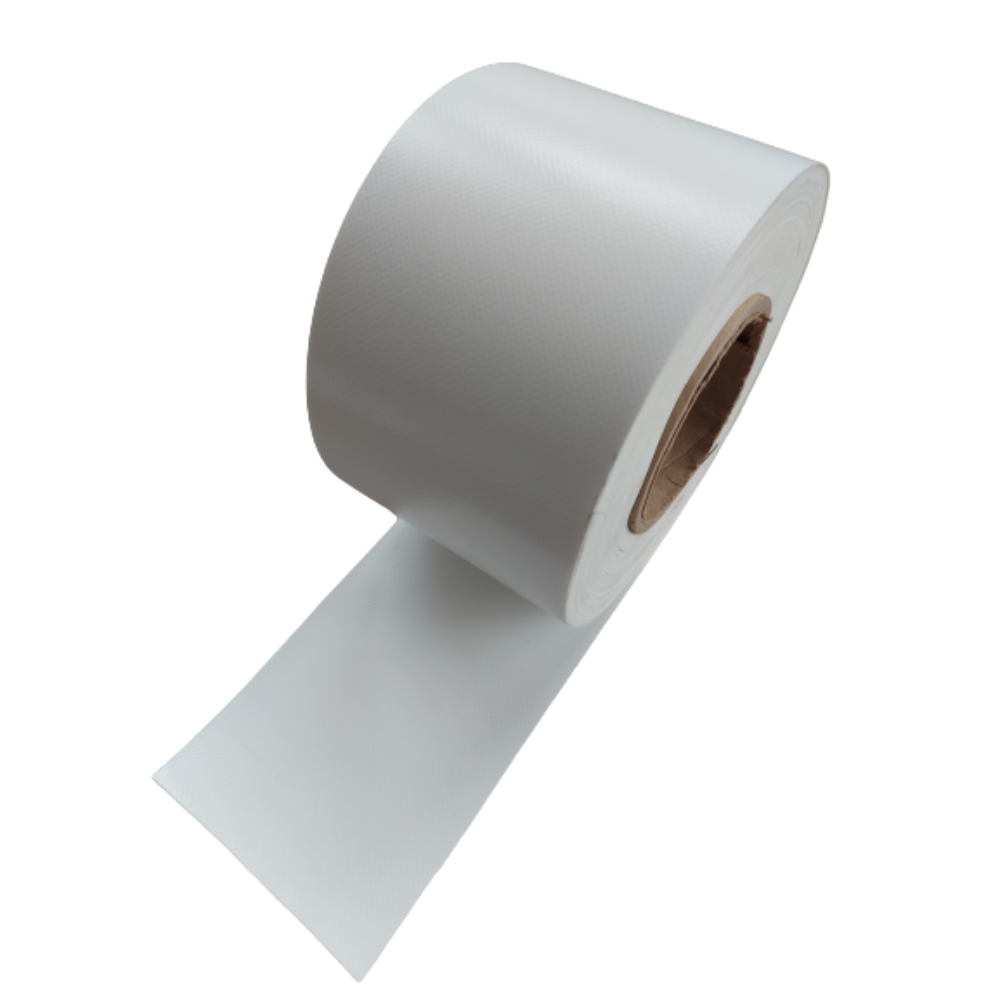 Banda PVC pentru intarire, alb, 5 cm x 30 ml alb