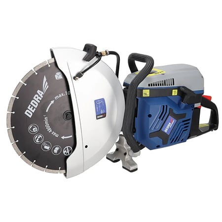 Motodebitor pe benzina pentru taiat beton/otel Dedra DED8837, 4.8 KW, 94 cm³, 8000 RPM