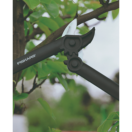  Foarfeca ramuri groase Fiskars L31 S, manere ergonomice, 387 mm, negru, portocaliu