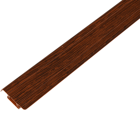 Plinta parchet, cu canal cablu, PVC, mahon amazon 6007, 2500 mm