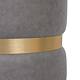 Taburet Ring, inel auriu, stofa gri deschis M609, rotund, 38 x 38 x 40 cm Taburet Ring, inel auriu, stofa gri deschis M609, rotund, 38 x 38 x 40 cm