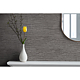 Piatra decorativa Modulo Impuls Graphite, exterior/interior, montaj fara rost tip placa cu placa, nuante de negru, 36,8 x 9,8 x 1,7 cm