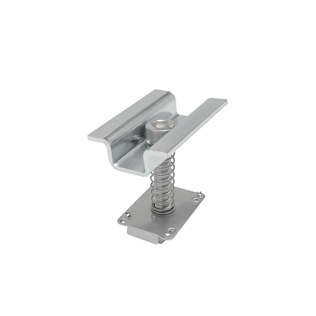 Kit prindere sistem fotovoltaic acoperis tip tabla / tigla metalica, otel galvanizat, 3 piese Kit prindere sistem fotovoltaic acoperis tip tabla / tigla metalica, otel galvanizat, 3 piese