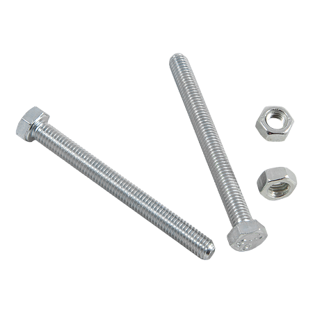 Suruburi cu piulite, otel, M5 x 50 mm, 5 BUC