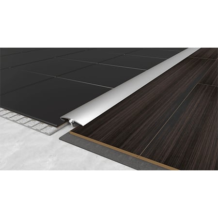 Profil trecere fara diferenta de nivel SET S66, cu surub mascat, decor stejar, 0.93 m