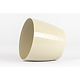 Masca ghiveci Harplast Silvia, plastic, nisipiu, diametru 10 cm, 8.46 cm
