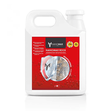 Impermeabilizant hidrofob pe baza de apa Nanomax Rock, exterior, 3 l
