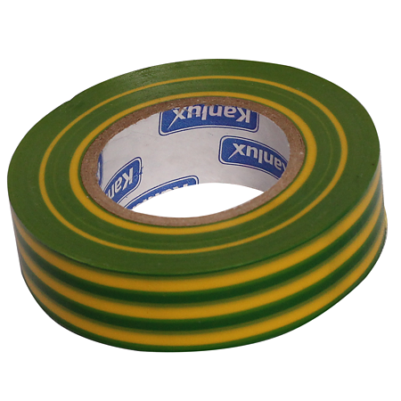 Banda izolatoare PVC, Comtec MF0013-02680, 0.15x19 mm, rola 20 m, galben-verde