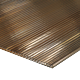 Policarbonat multicelular Carboplak, bronze, 1,5 m x 2,1 m, grosime 8 mm
