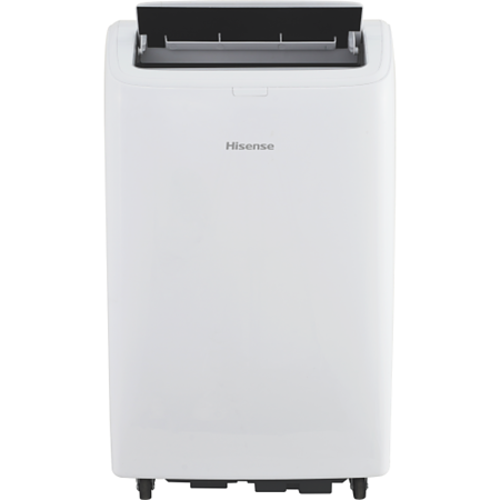 Aer conditionat portabil Hisense APC12QC, 12000 BTU, A, Wi-Fi, Inverter, Functie Dezumidificare, kit instalare inclus, alb