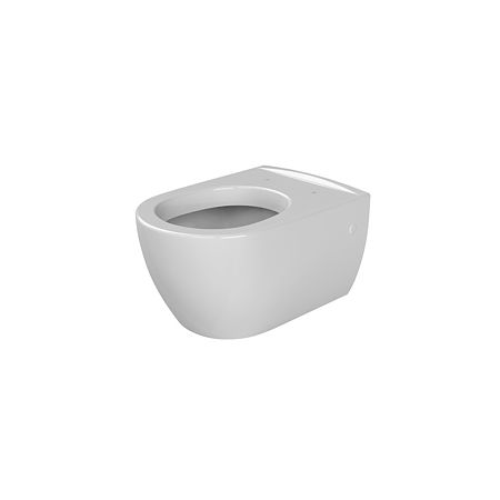 Vas WC suspendat Menuet-Turkuaz City, ceramica, evacuare laterala, alb