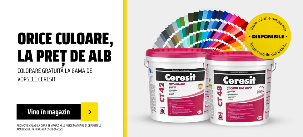 Colorare vopsea Ceresit