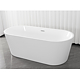Cada baie freestanding Sanotechnik Reno white, montaj dreapta, acryl, alb, 170 x 75 x 58 cm