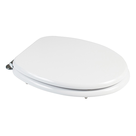 Capac WC Savini Due, MDF, alb, 44.1-49.3 x 37.1 cm Capac WC Savini Due, MDF, alb, 44.1-49.3 x 37.1 cm