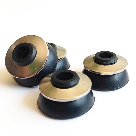 Saiba policarbonat, inox + EPDM, 10 x 25 mm, set 10 buc