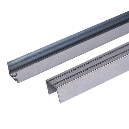 Profil UD pentru gips carton, tabla zincata din otel, 30 x 3000 x 0.5 mm